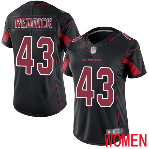 Arizona Cardinals Limited Black Women Haason Reddick Jersey NFL Football 43 Rush Vapor Untouchable